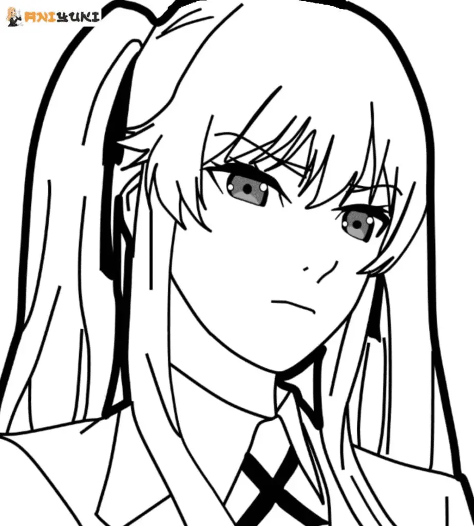 Desenhos de Kakegurui Para Colorir 23