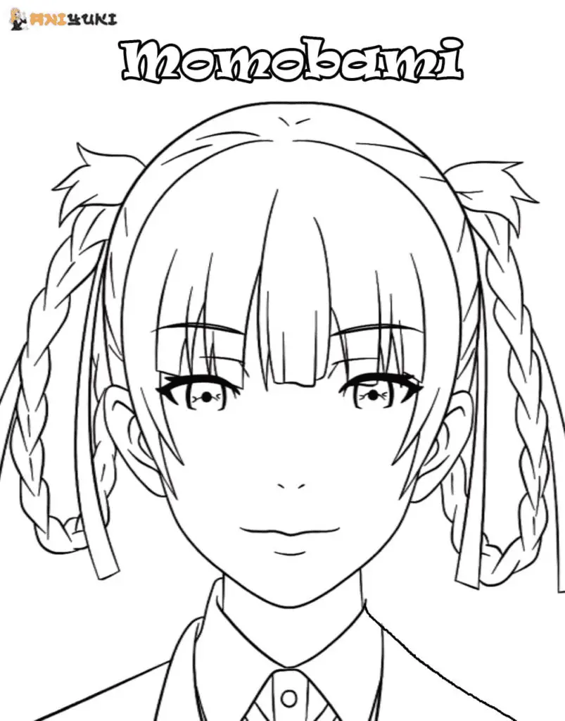 Desenhos de Kakegurui Para Colorir 42