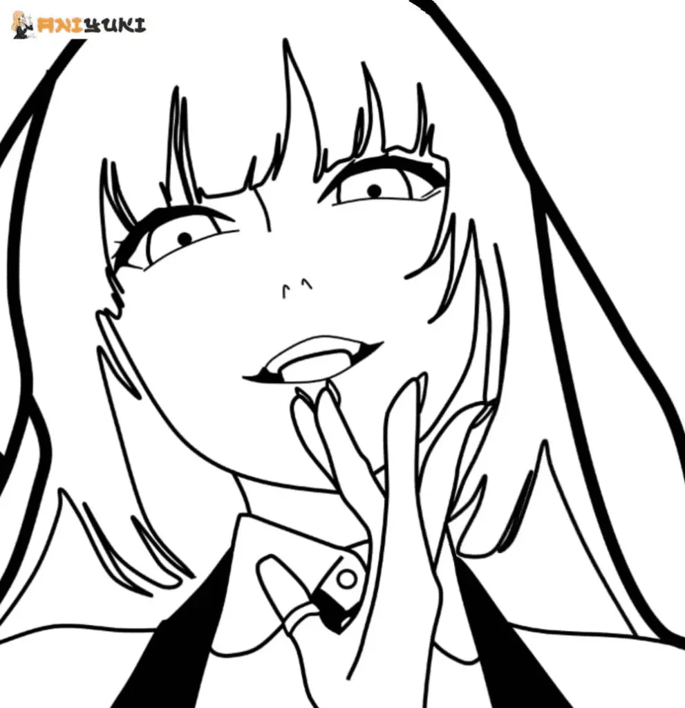 Desenhos de Kakegurui Para Colorir 6