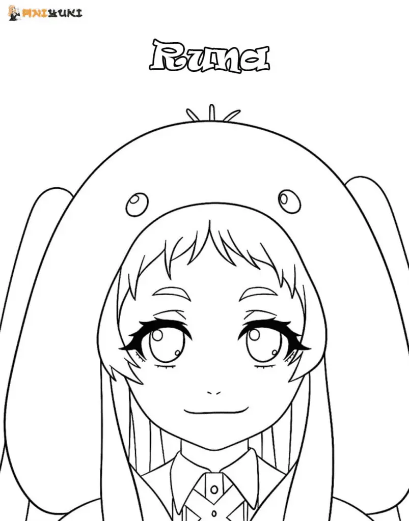 Desenhos de Kakegurui Para Colorir 7