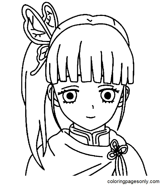 Desenhos de kanao tsuyuri Para Colorir 20