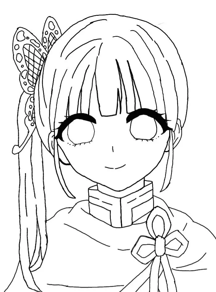 Desenhos de kanao tsuyuri Para Colorir 5