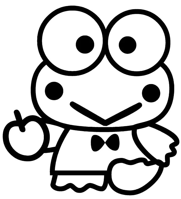 Desenhos de Keroppi Para Colorir 25