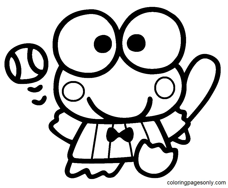 Desenhos de Keroppi Para Colorir 41