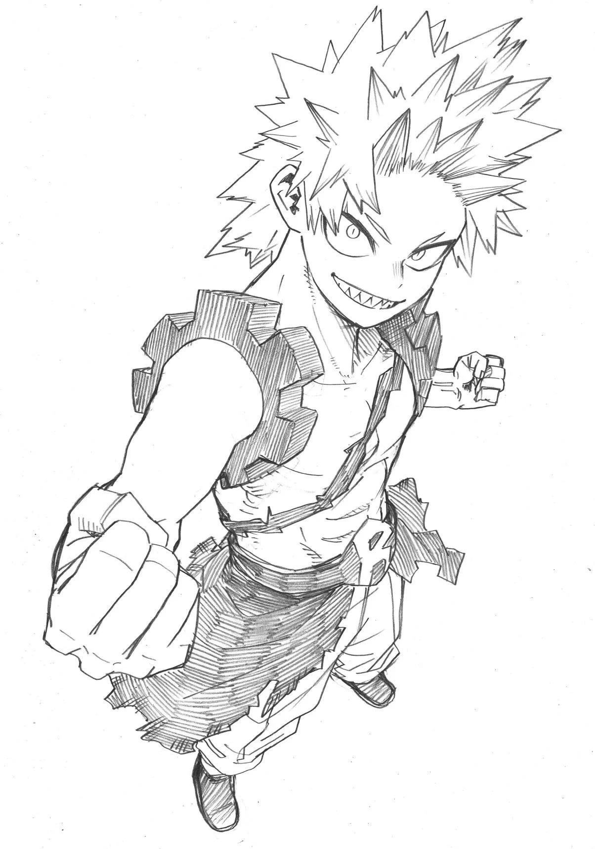 Desenhos de Kirishima Para Colorir 14