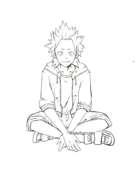 Desenhos de Kirishima Para Colorir 23