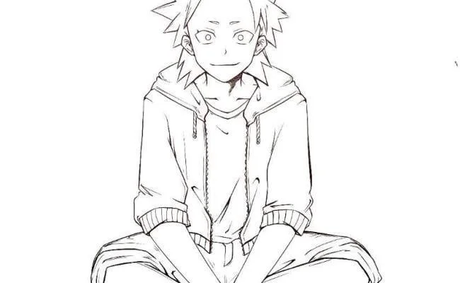 Desenhos de Kirishima Para Colorir 3