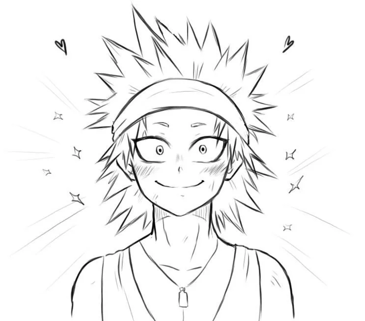 Desenhos de Kirishima Para Colorir 4