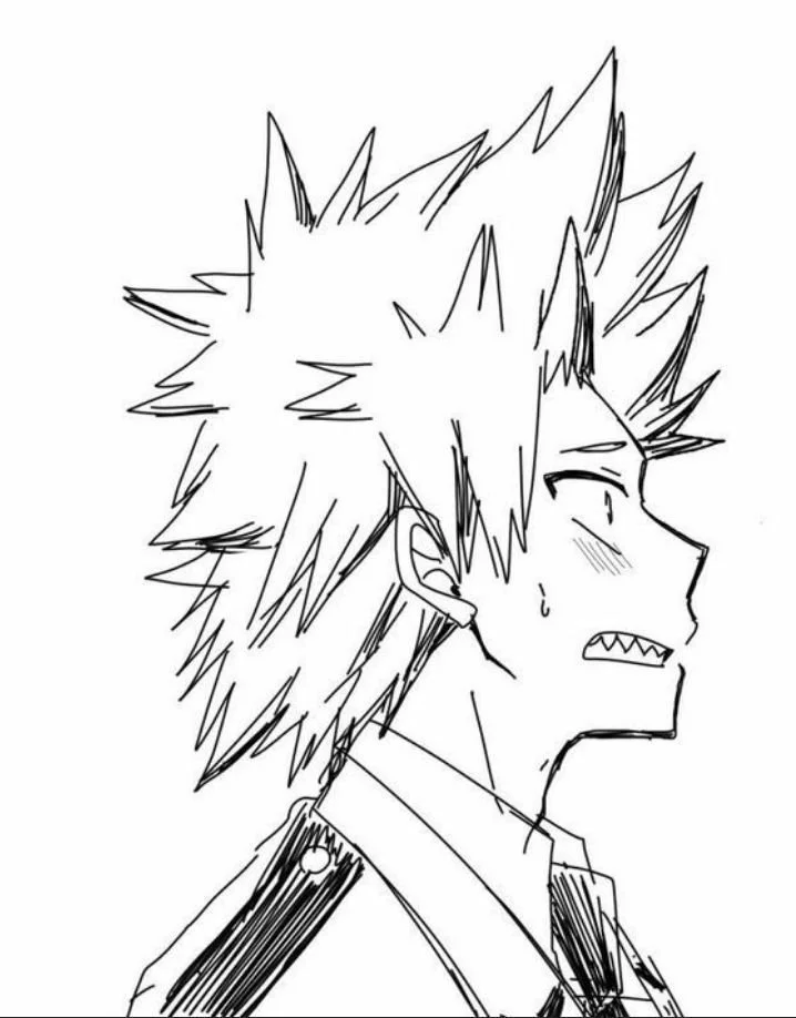 Desenhos de Kirishima Para Colorir 5