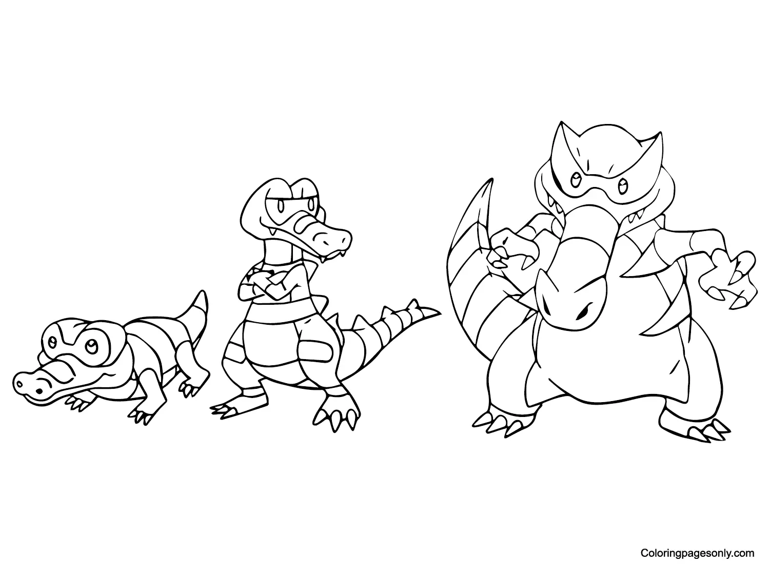 Desenhos de Krookodile Para Colorir 15