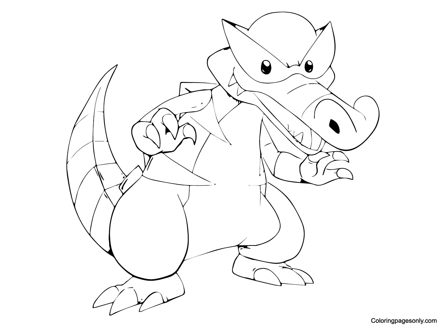 Desenhos de Krookodile Para Colorir 5