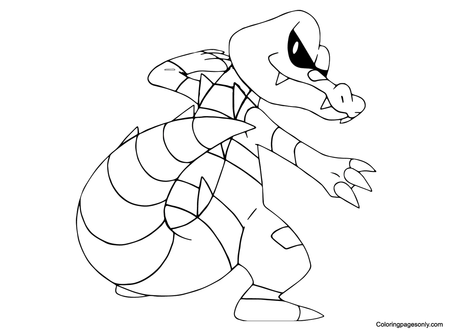 Desenhos de Krookodile Para Colorir 9