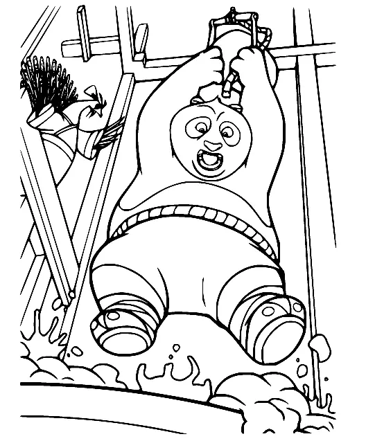 Desenhos de Kung Fu Panda Para Colorir 42