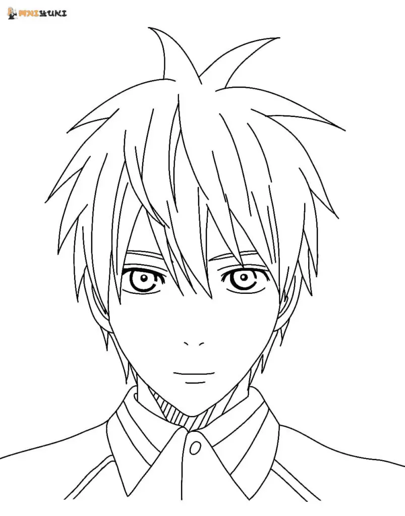 Desenhos de Kuroko No Basket Para Colorir 13