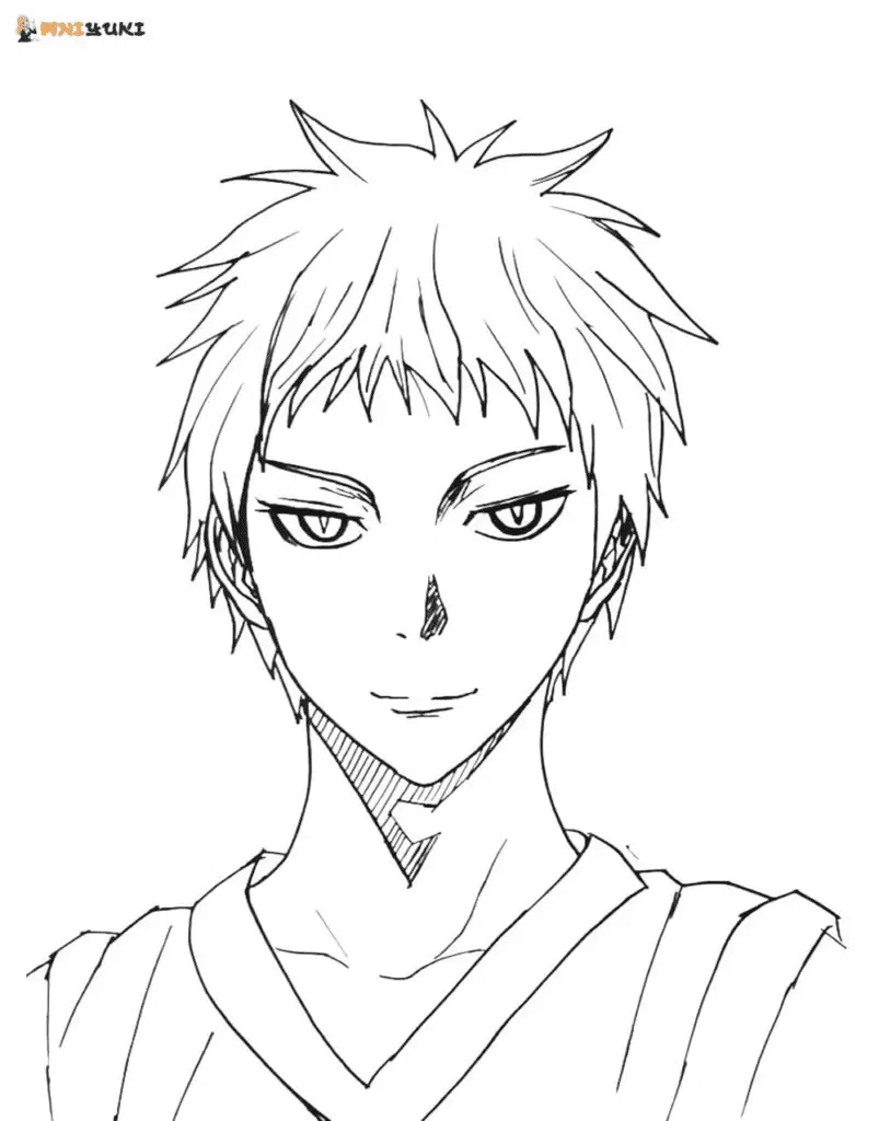 Desenhos de Kuroko No Basket Para Colorir 15