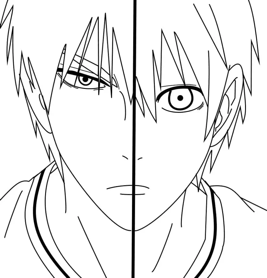 Desenhos de Kuroko No Basket Para Colorir 18