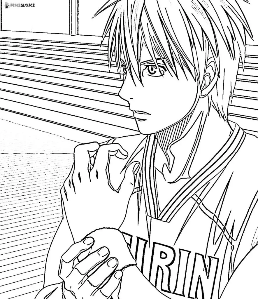 Desenhos de Kuroko No Basket Para Colorir 21