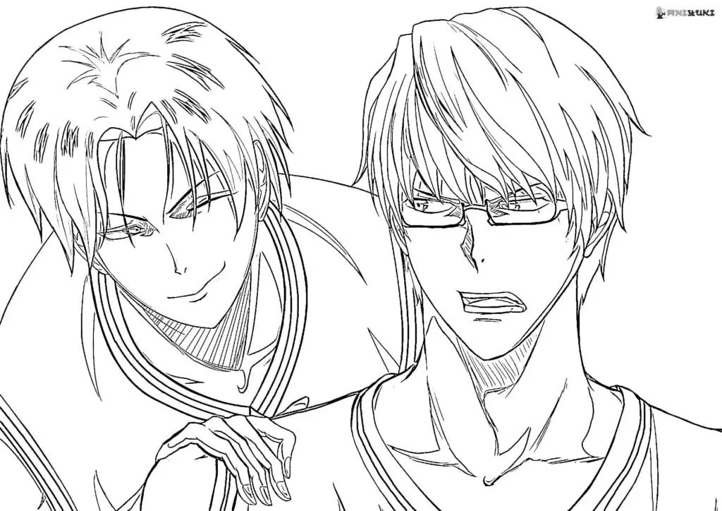 Desenhos de Kuroko No Basket Para Colorir 22