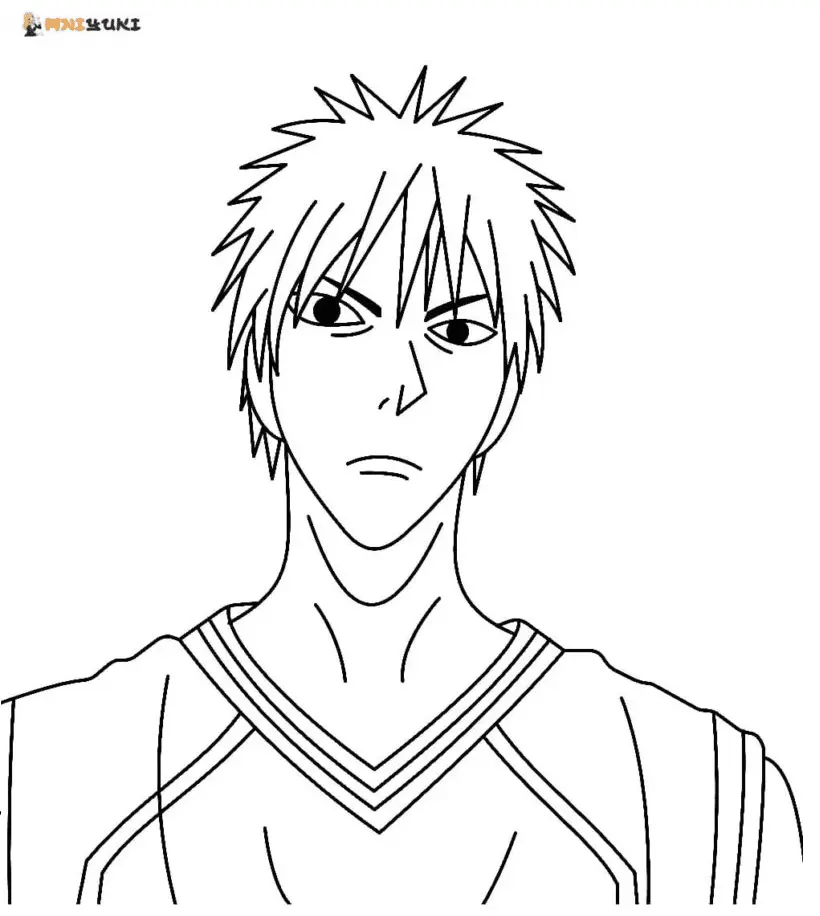 Desenhos de Kuroko No Basket Para Colorir 23