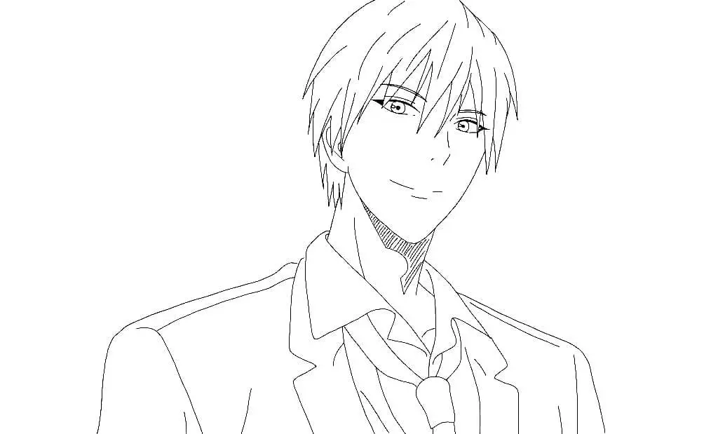 Desenhos de Kuroko No Basket Para Colorir 24