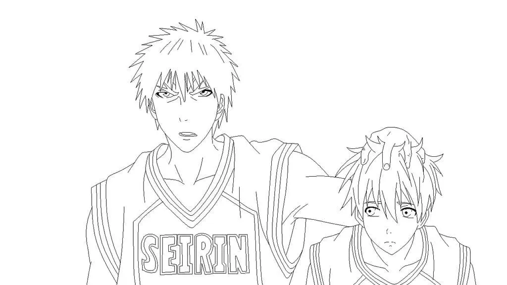 Desenhos de Kuroko No Basket Para Colorir 27