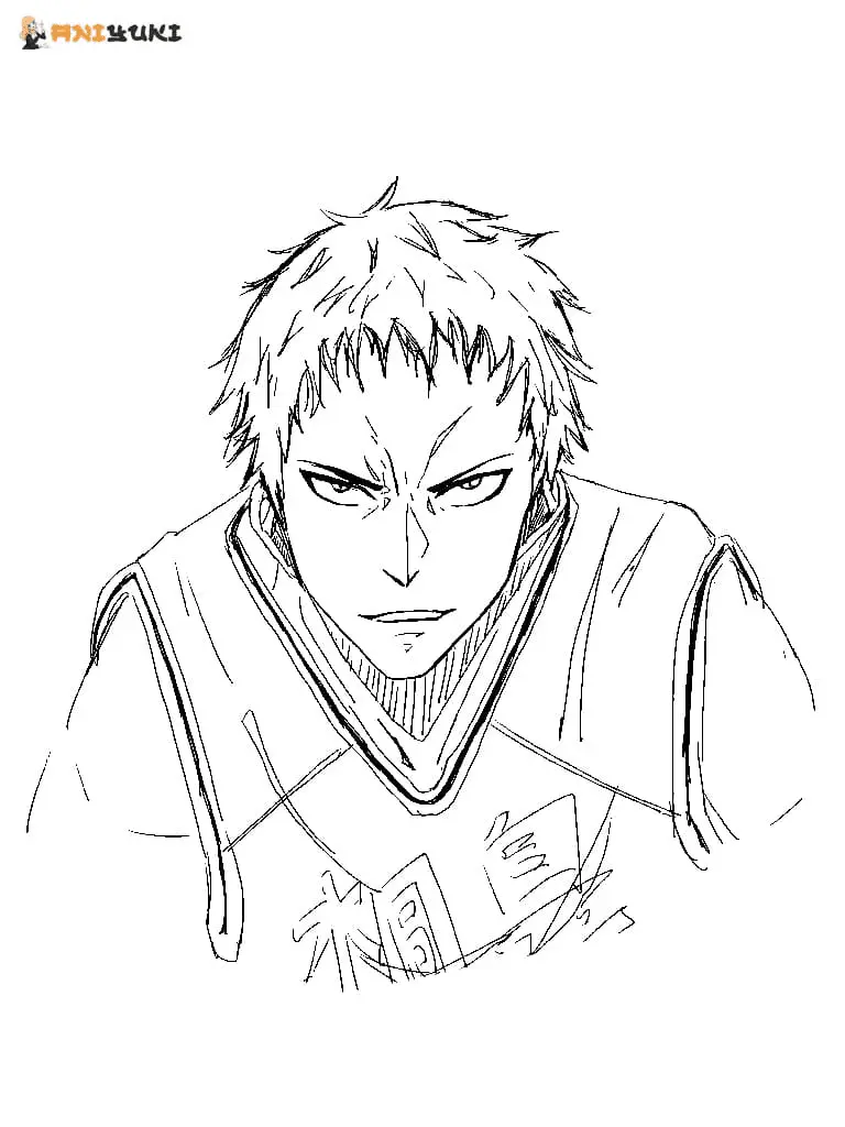 Desenhos de Kuroko No Basket Para Colorir 28