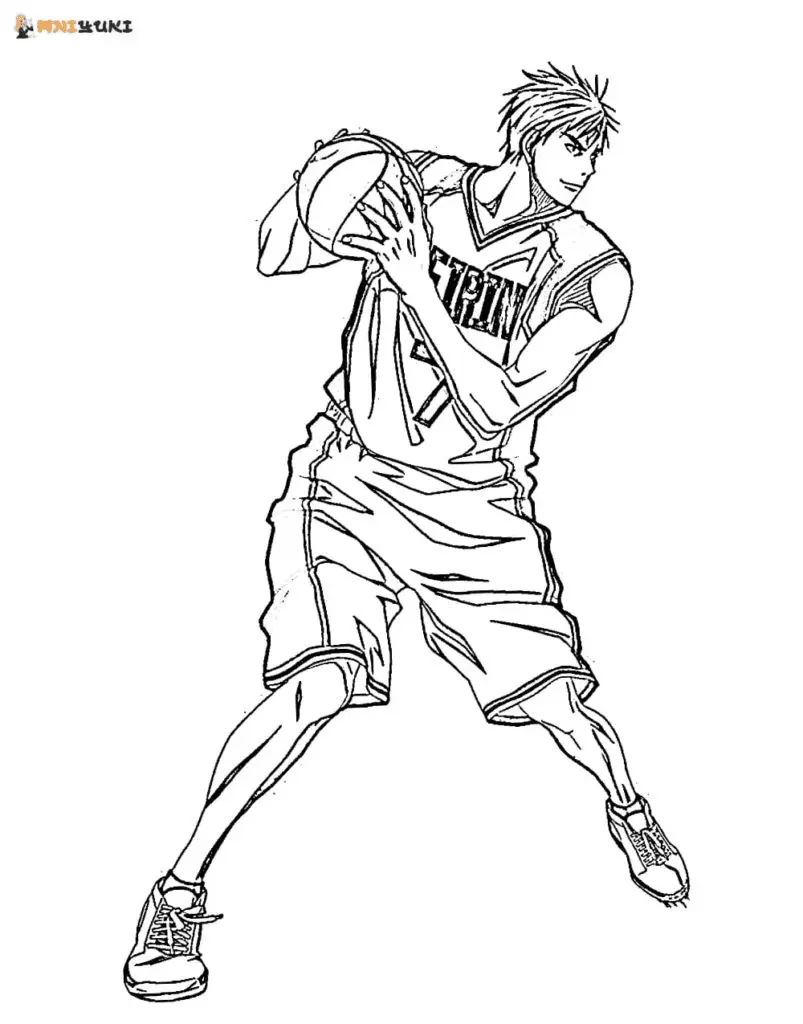 Desenhos de Kuroko No Basket Para Colorir 32