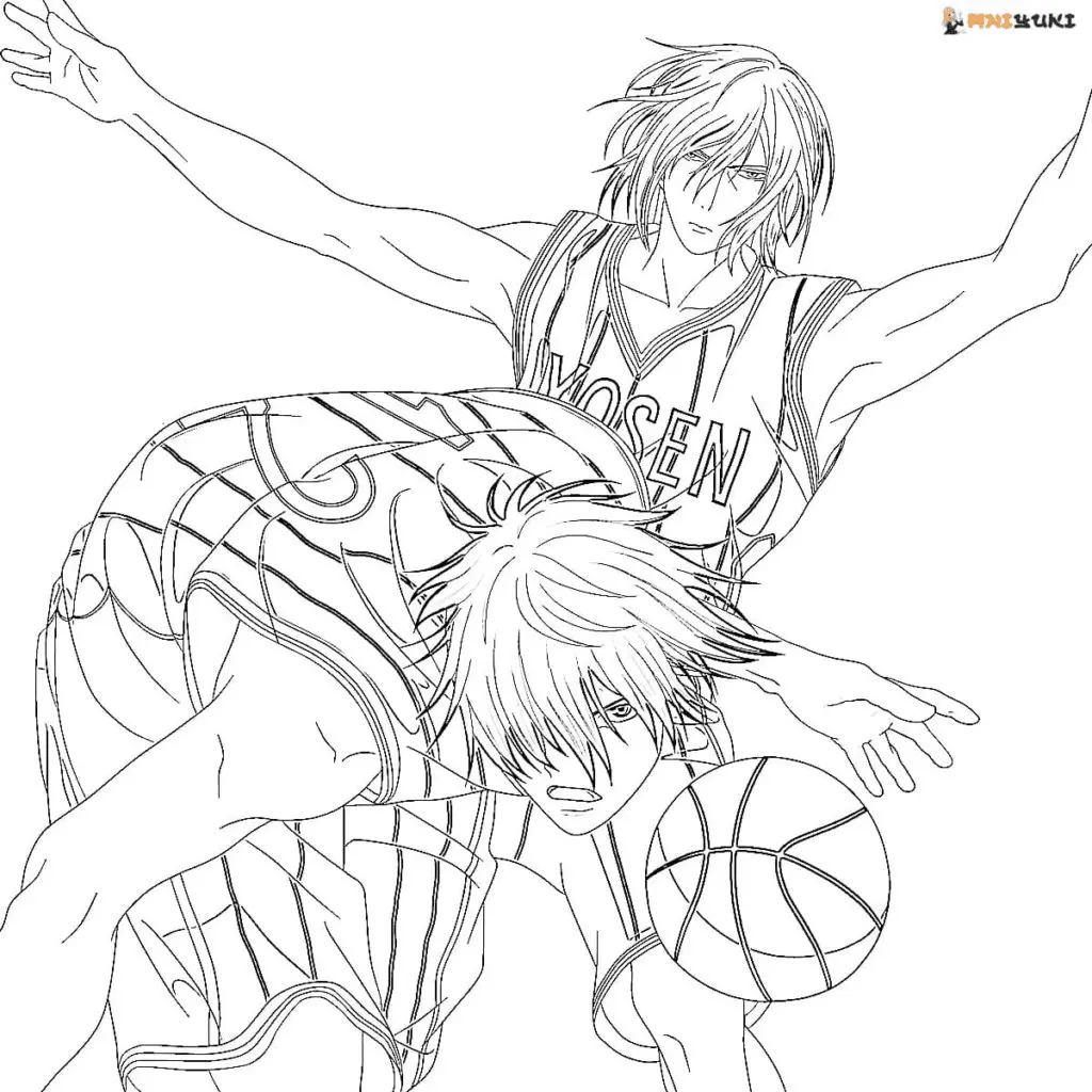 Desenhos de Kuroko No Basket Para Colorir 37