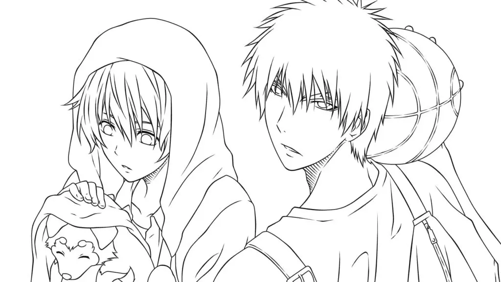 Desenhos de Kuroko No Basket Para Colorir 42