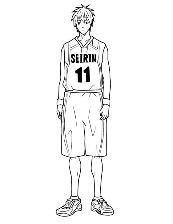 Desenhos de Kuroko No Basket Para Colorir 48