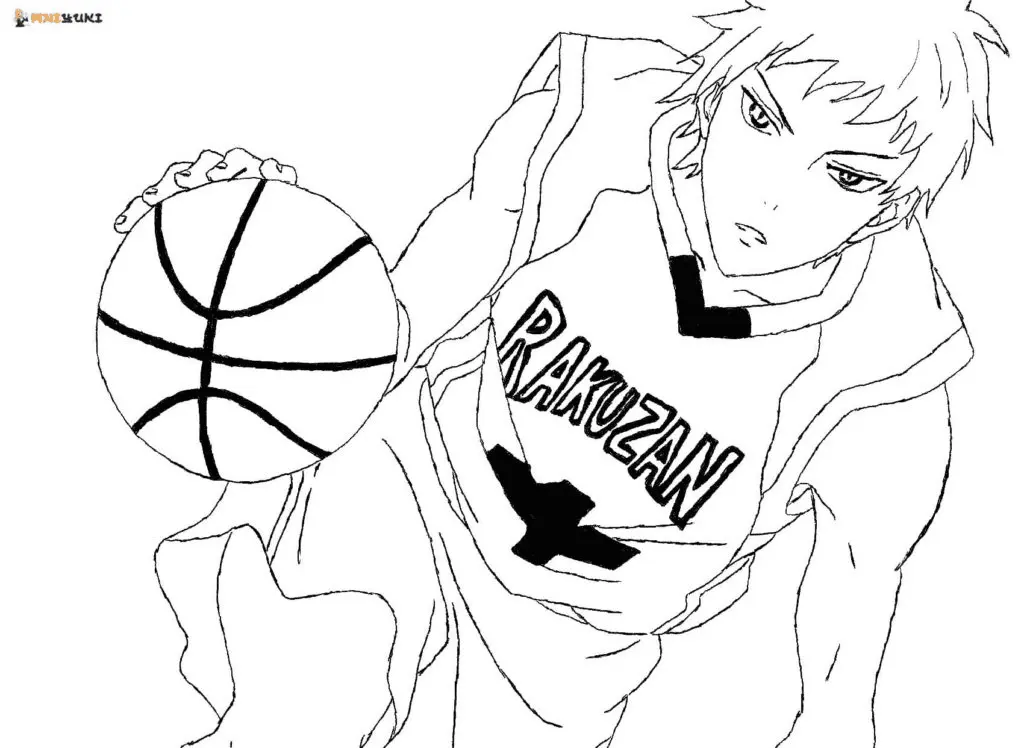 Desenhos de Kuroko No Basket Para Colorir 5