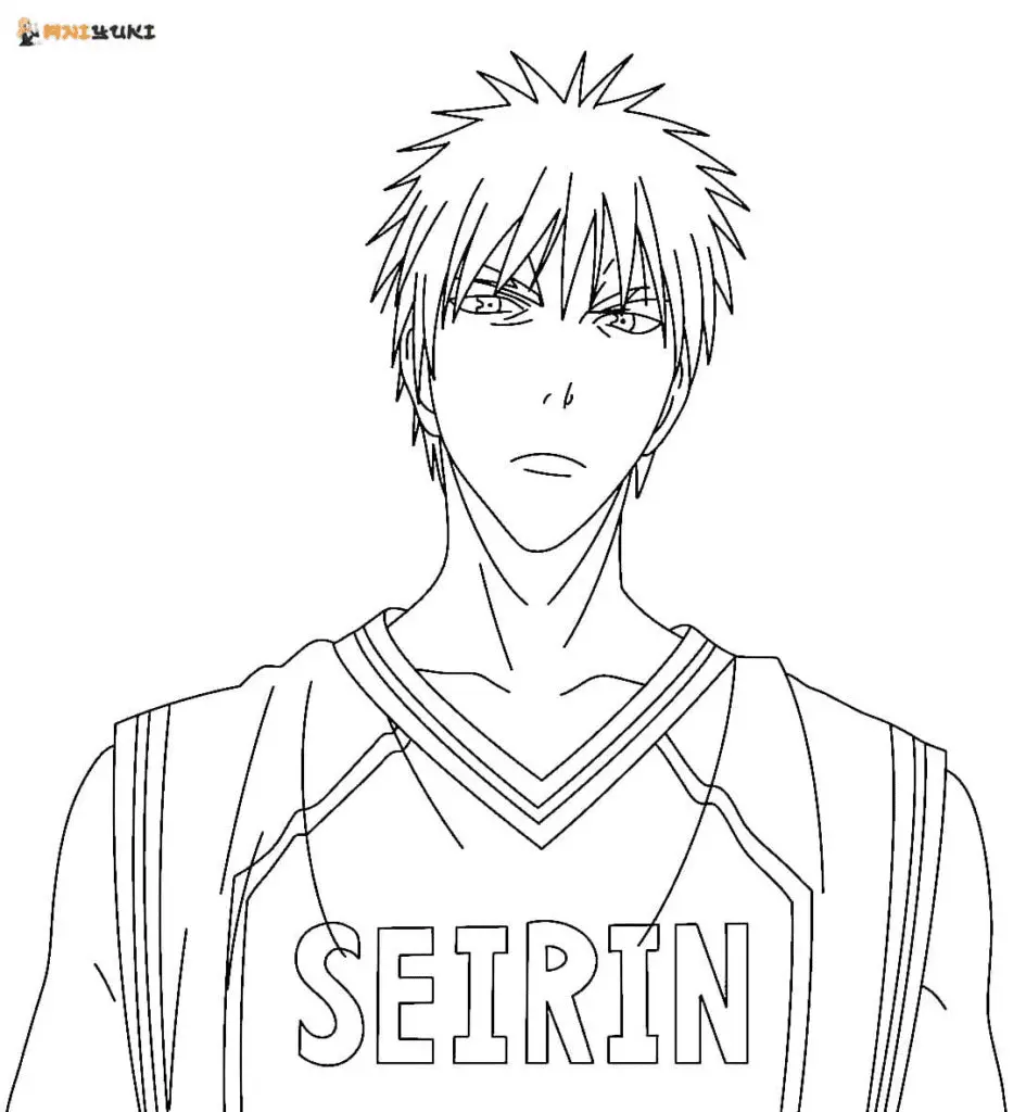 Desenhos de Kuroko No Basket Para Colorir 8