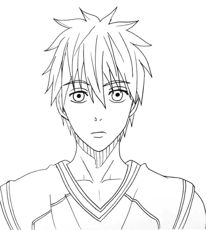 Desenhos de Kuroko No Basket Para Colorir 9