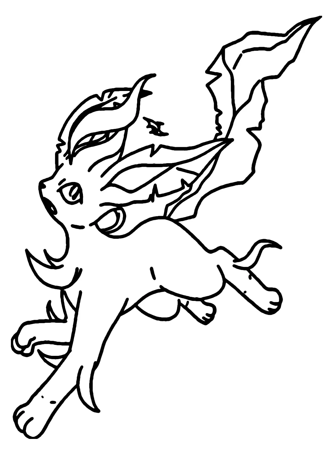 Desenhos de Leafeon Para Colorir 11