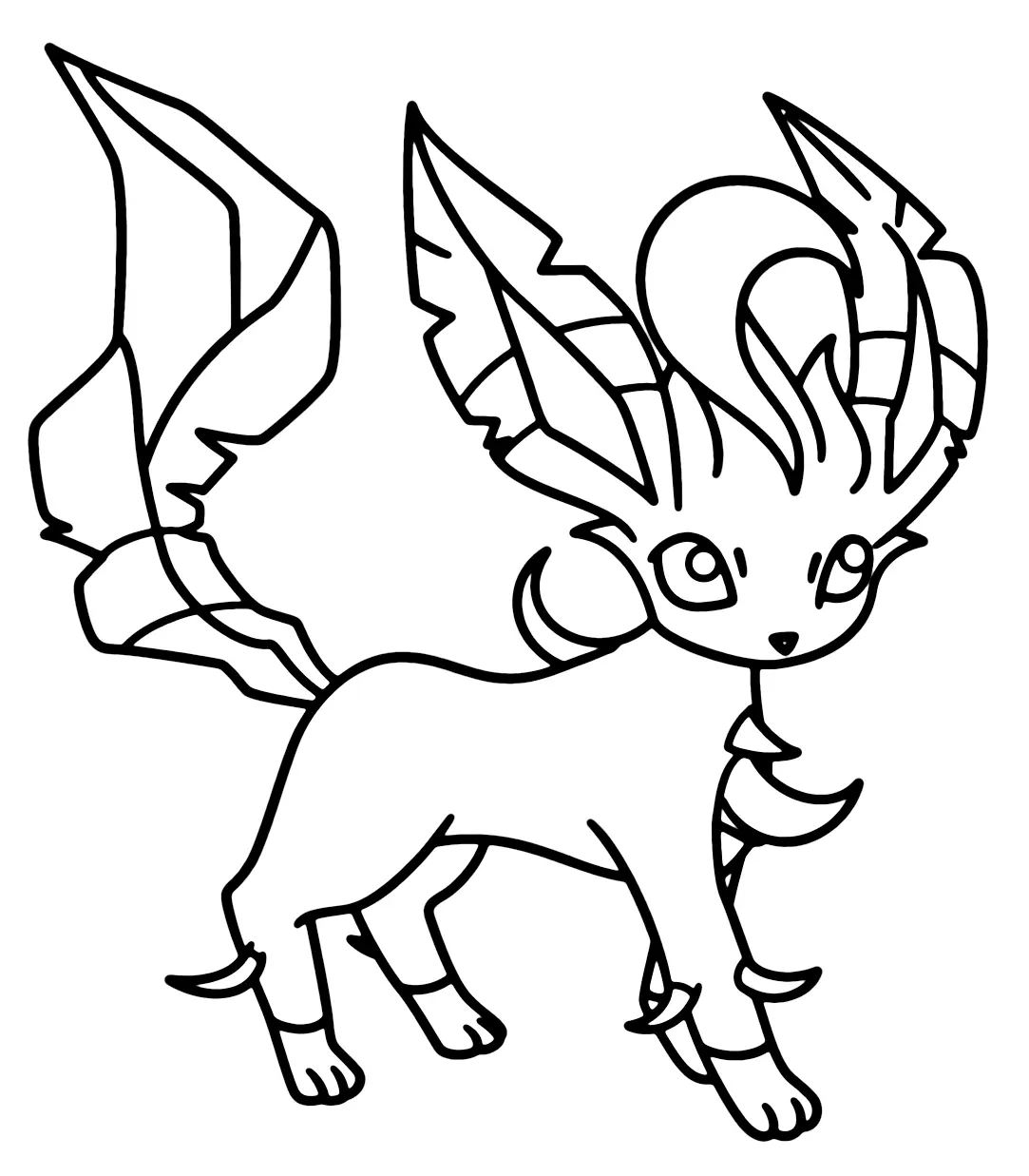 Desenhos de Leafeon Para Colorir 3