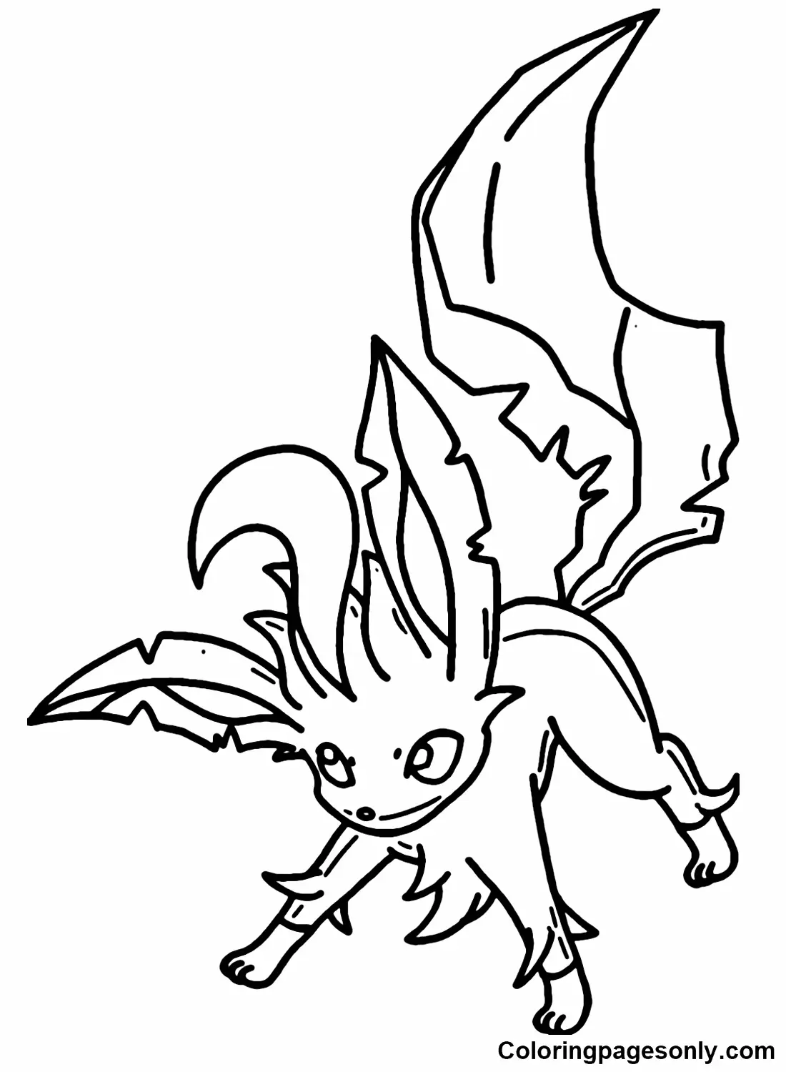 Desenhos de Leafeon Para Colorir 8