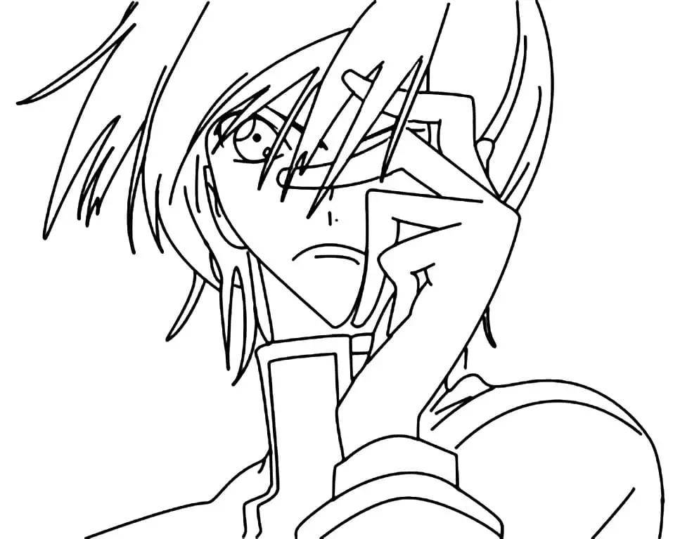 Desenhos de Lelouch Lamperouge Para Colorir 15