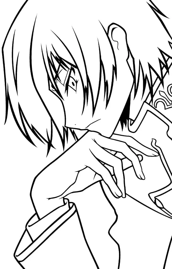 Desenhos de Lelouch Lamperouge Para Colorir 20