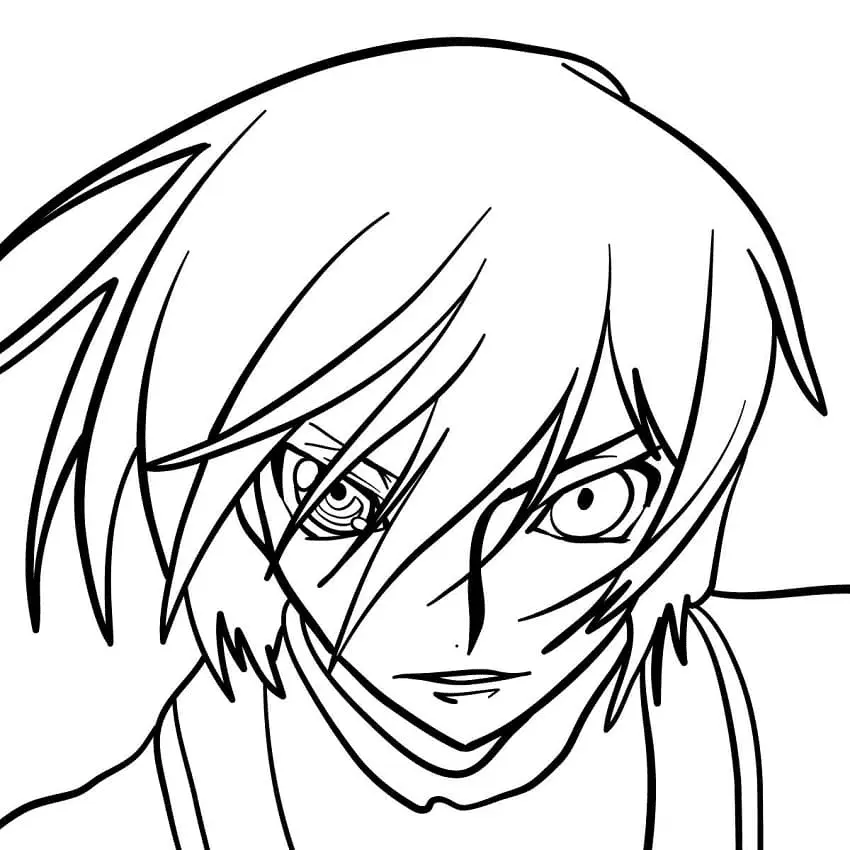 Desenhos de Lelouch Lamperouge Para Colorir 8