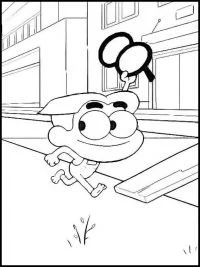 Desenhos de Les Big City Greens para Colorir 45