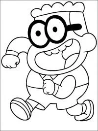 Desenhos de Les Big City Greens para Colorir 46