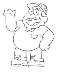 Desenhos de Les Big City Greens para Colorir 8