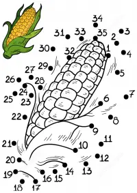 Desenhos de Ligue os Pontos Para Colorir 30