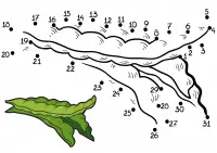 Desenhos de Ligue os Pontos Para Colorir 37