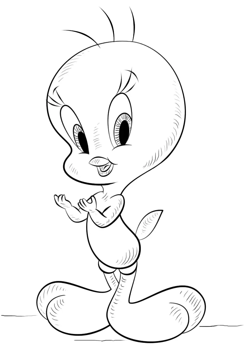 Desenhos de Looney Tunes Personagens Para Colorir 11