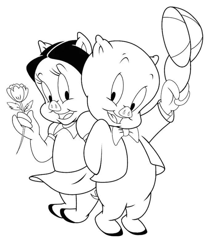 Desenhos de Looney Tunes Personagens Para Colorir 26