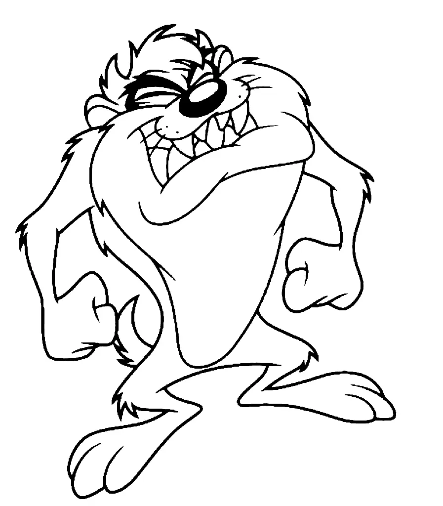 Desenhos de Looney Tunes Personagens Para Colorir 3