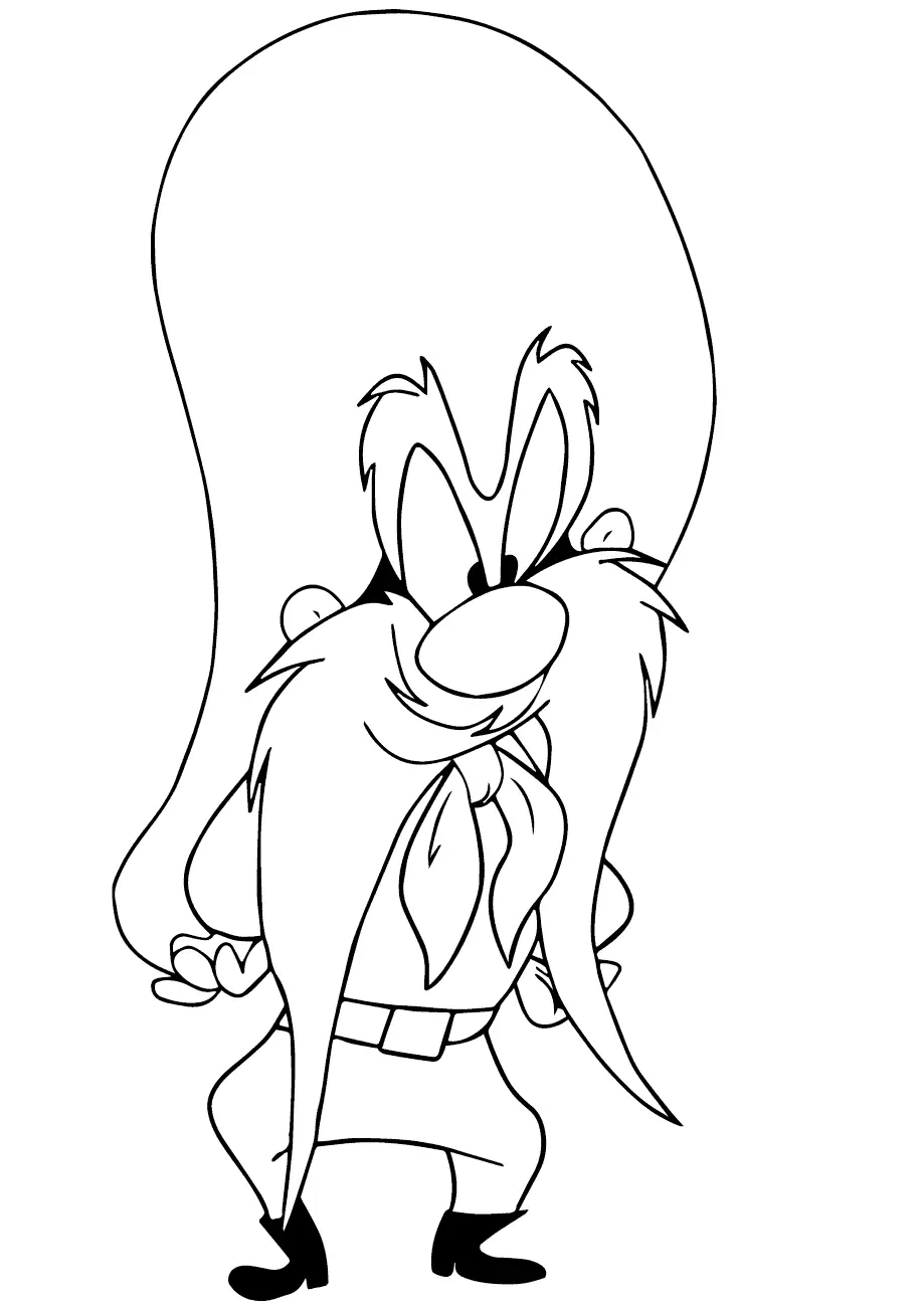 Desenhos de Looney Tunes Personagens Para Colorir 30