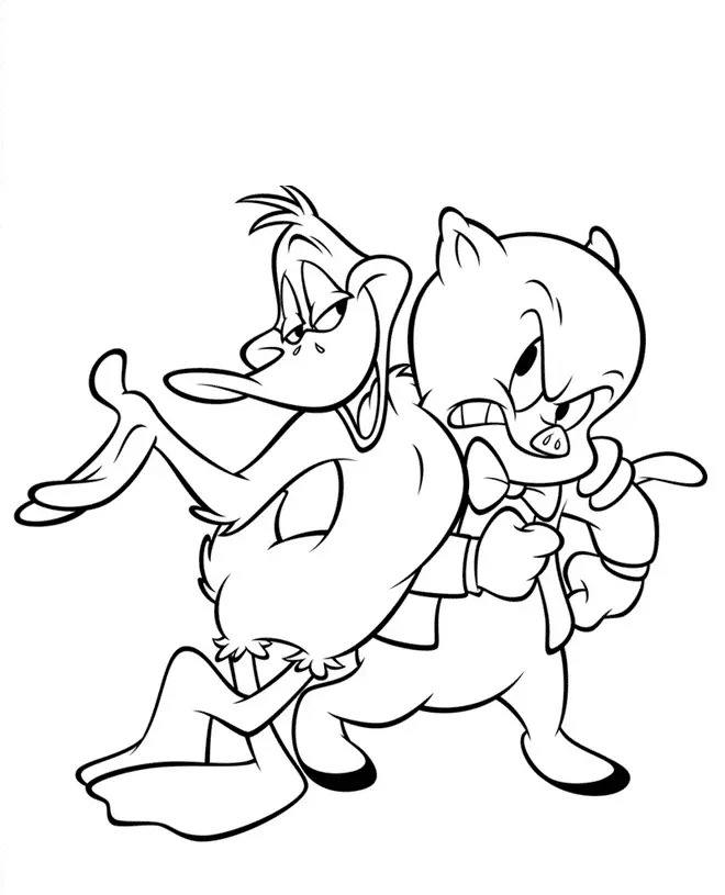 Desenhos de Looney Tunes Personagens Para Colorir 31