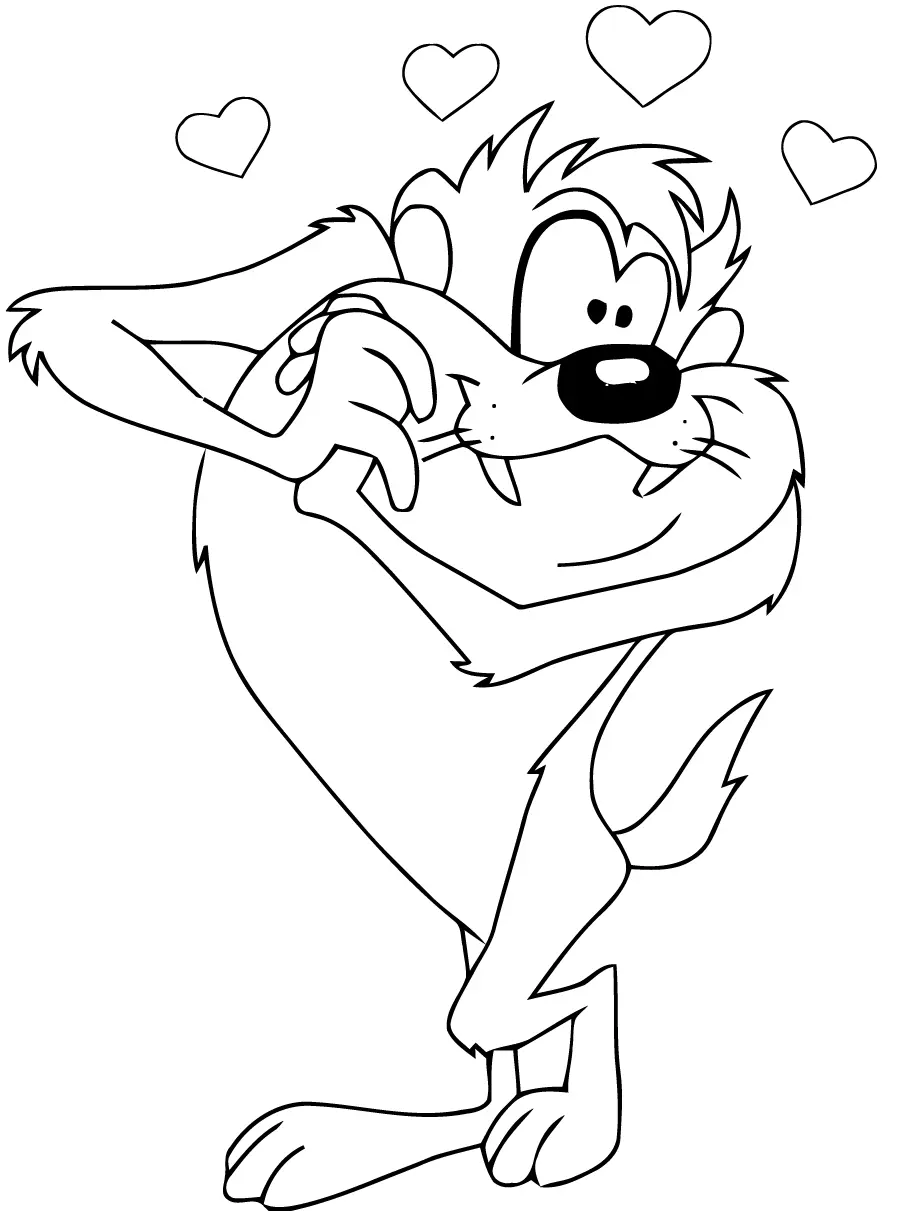 Desenhos de Looney Tunes Personagens Para Colorir 32